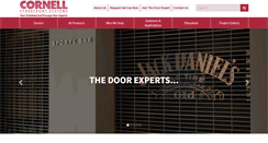 Desktop Screenshot of cornellstorefronts.com
